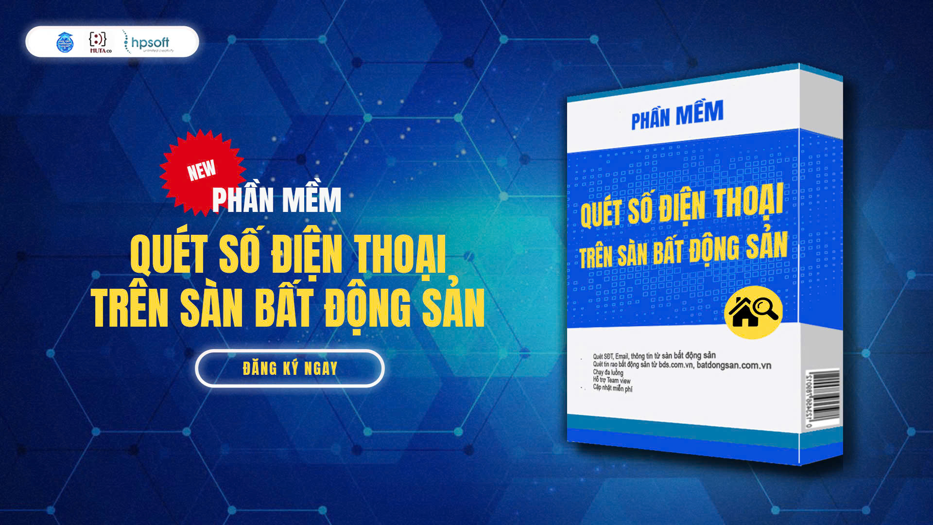 Phần mềm quét SĐT trên các sàn bất động sản
